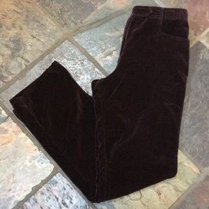 3/$20 Jeans by Express Brown Velvet Pants